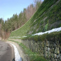 Panier de Gabion hexagonal galvanisé par mur de soutènement en pierre